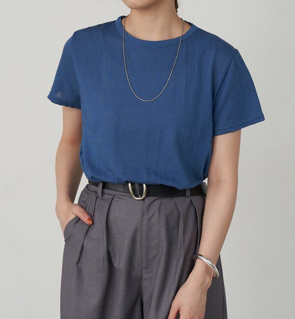  「シャイニー天竺Tシャツ」|Tシャツ・カットソー|