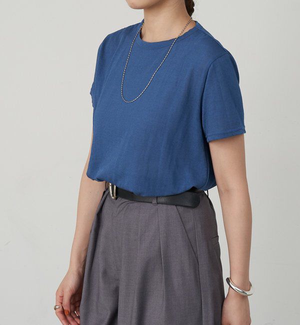  「シャイニー天竺Tシャツ」|Tシャツ・カットソー|