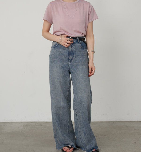  「シャイニー天竺Tシャツ」|Tシャツ・カットソー|