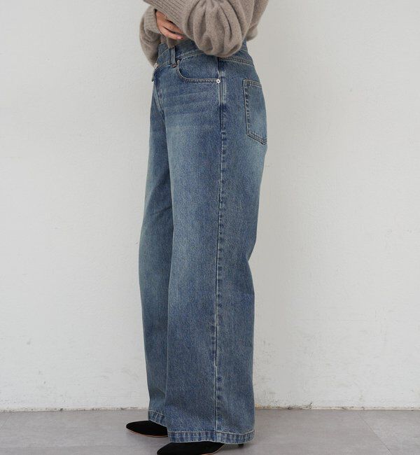  「ウエストデザインデニム」|デニム|