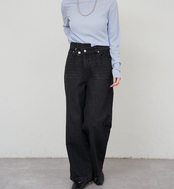  「ウエストデザインデニム」|デニム|