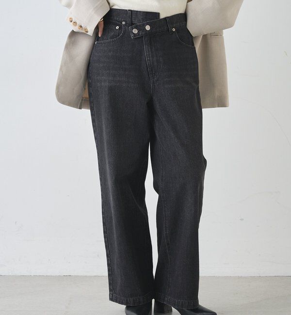  「ウエストデザインデニム」|デニム|
