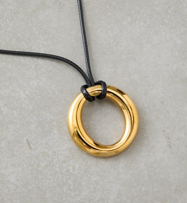  「モチーフレザーネックレス」|ネックレス|