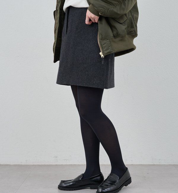 「ウールミニスカート」|スカート|