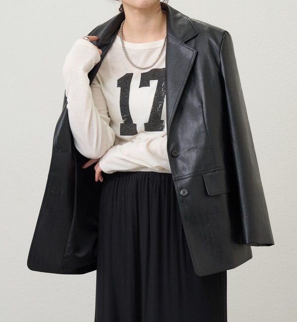  「レザーテーラージャケット」|テーラードジャケット|