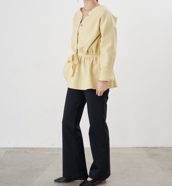  「スリムジャージーパンツ」|チノ|