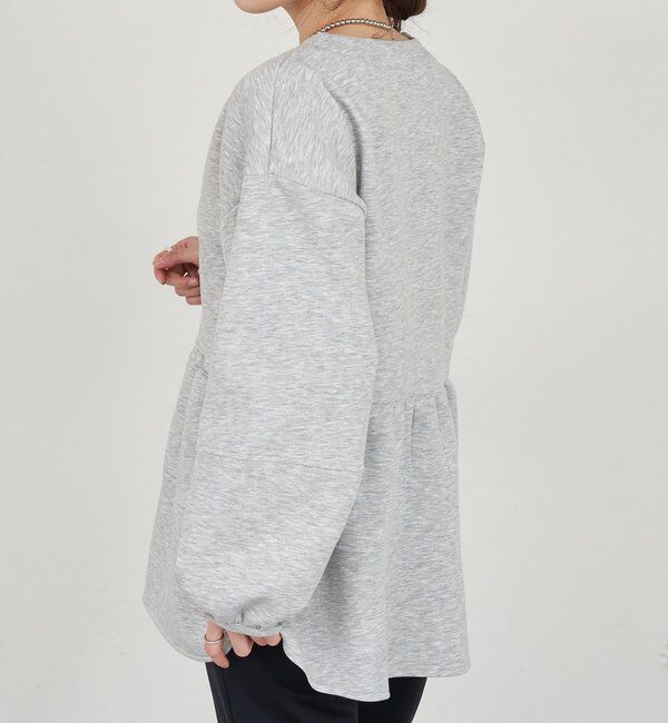  「ポンチペプラムトップス」|Tシャツ・カットソー|