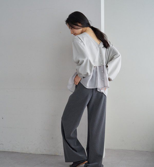  「シアードッキングカーディガン」|カーディガン|