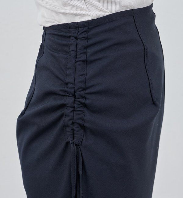  「サイドギャザースカート」|スカート|