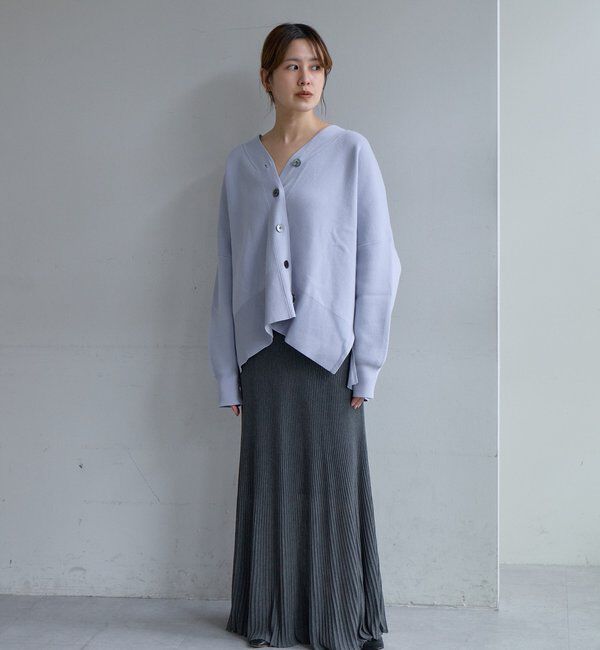  「コットンスムースカーディガン」|カーディガン|