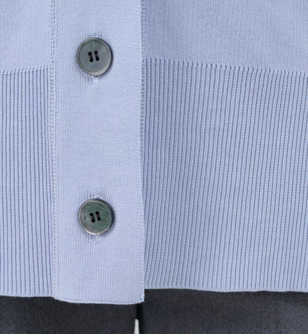  「コットンスムースカーディガン」|カーディガン|