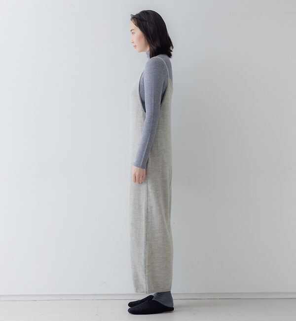 collex「ナチュラルファインヤーンニットコンビネゾン」|オールインワン|