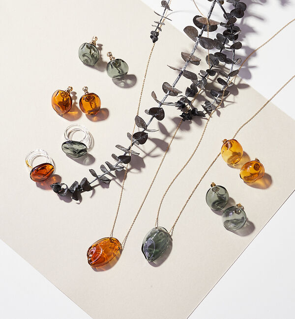 collex「【別注】【HARIO Lampwork Factory】ネックレス サンストーン」|ネックレス|