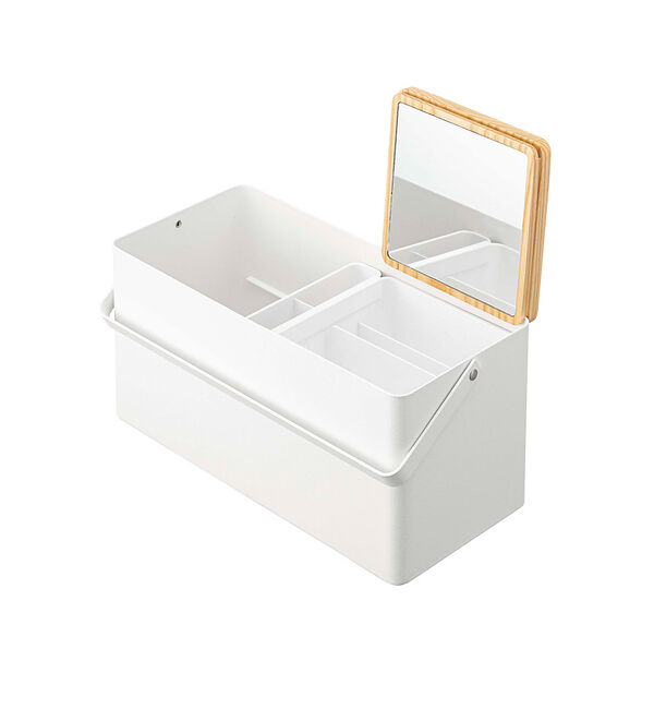 collex「【tower/タワー】メイクボックス　大容量　持ち運び　鏡付き」|その他|