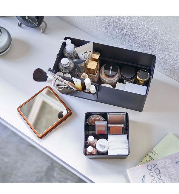 collex「【tower/タワー】メイクボックス　大容量　持ち運び　鏡付き」|その他|