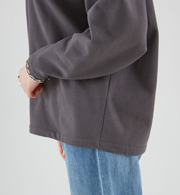 collex「サイドスリットフォルム裏毛プルオーバー」|スウェット・ジャージ|