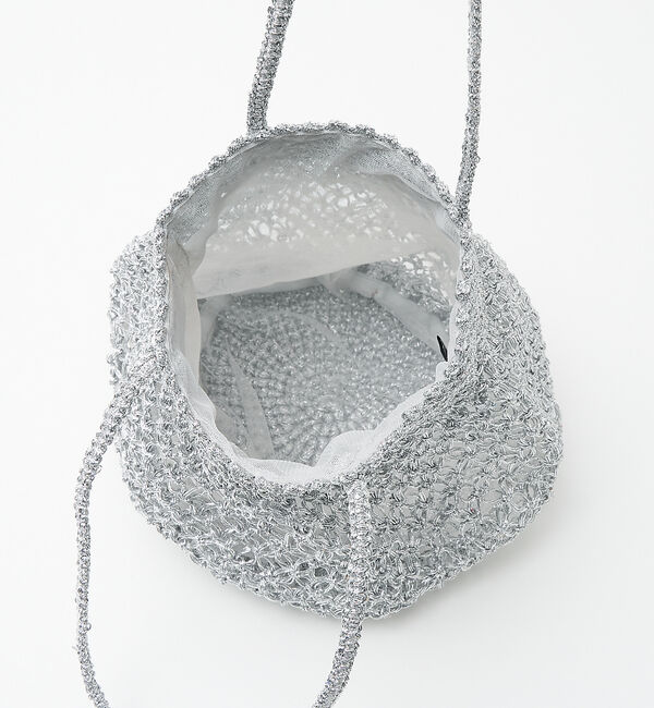 collex「【ANANS】SMALL マクラメ メタリック トートバッグ」|トートバッグ|