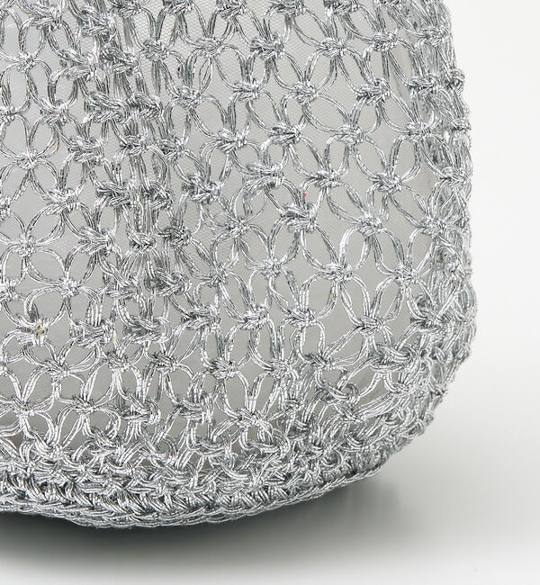 collex「【ANANS】SMALL マクラメ メタリック トートバッグ」|トートバッグ|