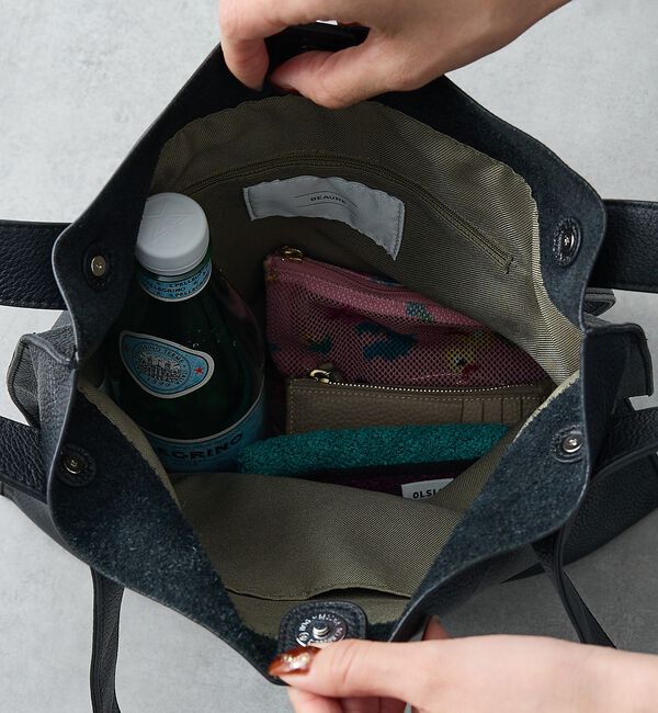 collex「【WEB限定】【BEAURE/ヴュレ】カウレザー 2WAY ハンドル トートバッ」|トートバッグ|