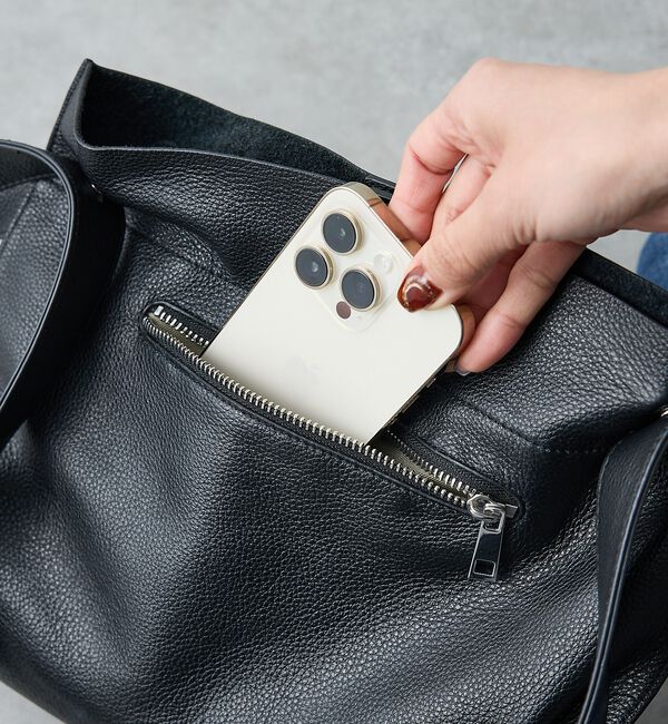 collex「【WEB限定】【BEAURE/ヴュレ】カウレザー 2WAY ハンドル トートバッ」|トートバッグ|