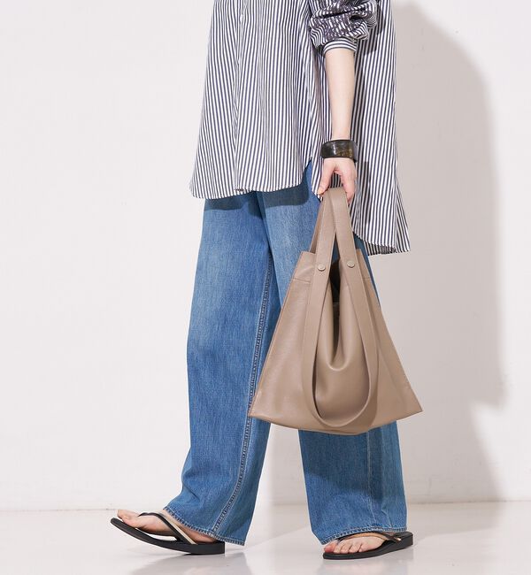 collex「【WEB限定】【BEAURE/ヴュレ】カウレザー 2WAY ハンドル トートバッ」|トートバッグ|