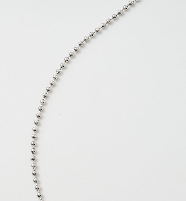 collex「【dignif】【金属アレルギー対応】 ボールチェーンネックレス3mm」|ネックレス|