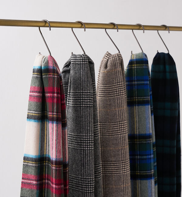 collex「ウールチェックマフラー」|マフラー|