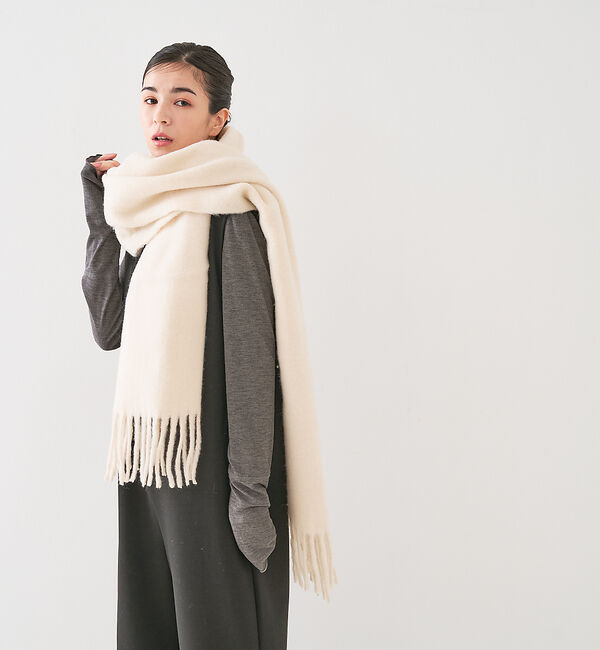 collex「フカフカライトブークレーマフラー」|マフラー|