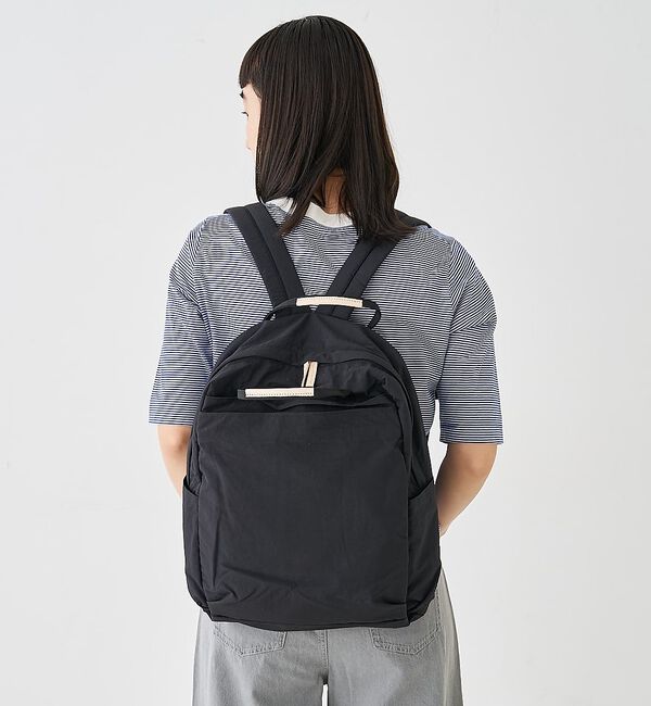 collex「【WEB限定】【EARTH MADE】12ポケット インサイドプリント2WAYリ」|リュック|ブラック