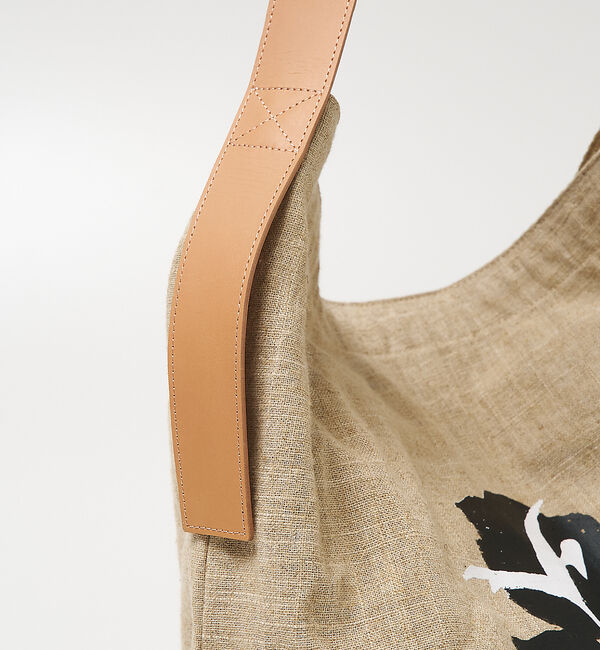 collex「ボタニカルプリントリネントートバッグ」|ショルダー・メッセンジャー|