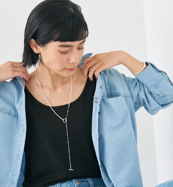 collex「【dignif】【金属アレルギー対応】ミックスチェーン2WAYネックレス」|ネックレス|その他