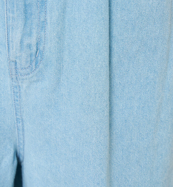 collex「タックウエストデニムパンツ」|デニム|