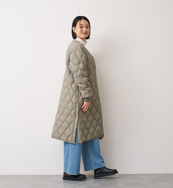 collex「【TAION】 オーバーサイズ ダウン ロングジャケット」|ダウン|