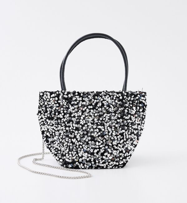 collex「【WEB限定】スパンコール2WAYミニトートバッグ」|ショルダー・メッセンジャー|