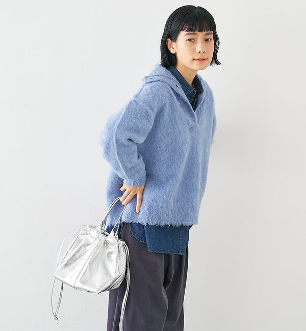 collex「メタリックドロストボートトートバッグ」|トートバッグ|