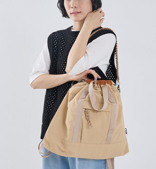 collex「【WEB限定】【CTFK/コントロールフリーク】ナイロン3WAYスクエアトート」|リュック|