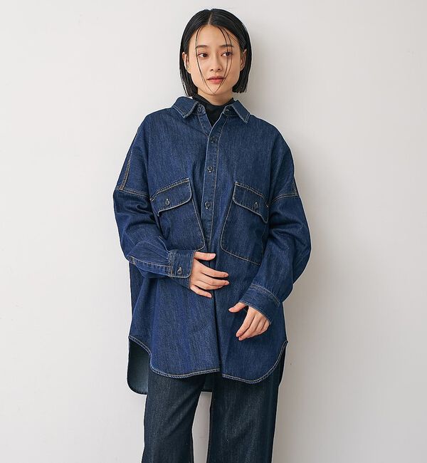 collex「【LANCER/ランサー】デニムシャツ」|シャツ・ブラウス|