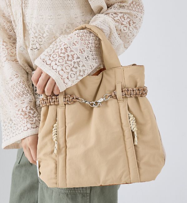 collex「【WEB限定】【CTFK/コントロールフリーク】ナイロンコードベルトトートバッグ」|ショルダー・メッセンジャー|