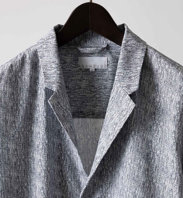 ABAHOUSE「【セットアップ対応】CASTELLO DOTS テーラーシャツ」|シャツ・ブラウス|