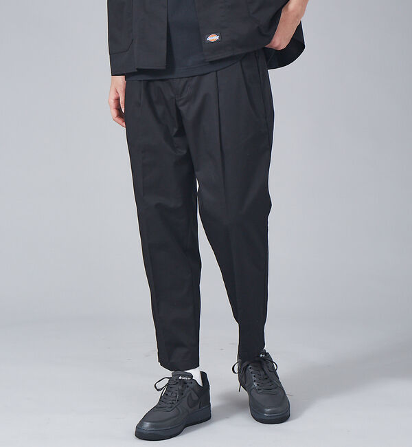 ABAHOUSE「【Dickies / ディッキーズ】MYSELF ABAHOUSE 別注 ルーズ」|チノ|ブラック