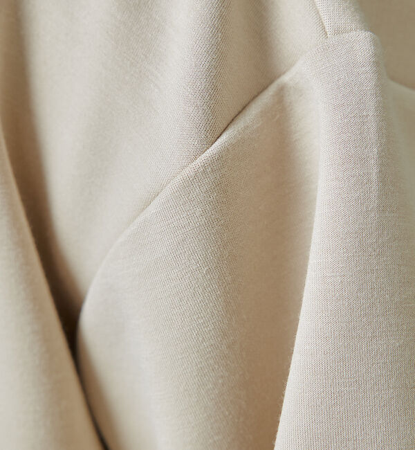 ABAHOUSE「【インバーテッドプリーツ】ジップパーカー / ダンボールニット」|パーカー|