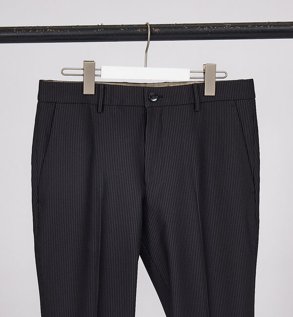 ABAHOUSE「【マルチストレッチ】ストライプ サッカー スラックス」|スラックス|