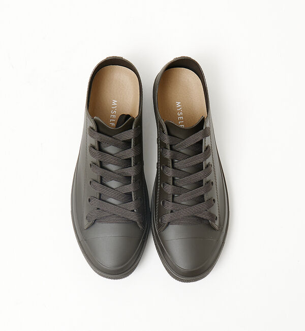 ABAHOUSE「【WEB限定】ALWEATHER オールウェザースニーカーローカット」|レインシューズ|ブラウン