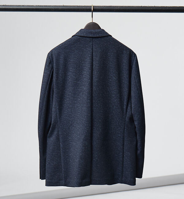 ABAHOUSE「【FLEX JACKET/セットアップ対応】ストレッチ ポンチ ジャケット」|テーラードジャケット|