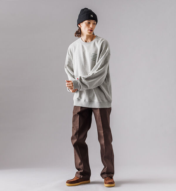 ABAHOUSE「【FRUIT OF THE LOOM】タイポグラフィ ヘビーオンス ルーズ クル」|スウェット・ジャージ|