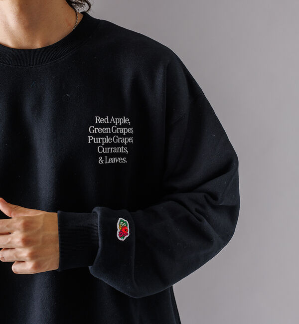 ABAHOUSE「【FRUIT OF THE LOOM】タイポグラフィ ヘビーオンス ルーズ クル」|スウェット・ジャージ|