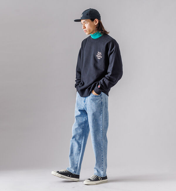 ABAHOUSE「【FRUIT OF THE LOOM】タイポグラフィ ヘビーオンス ルーズ クル」|スウェット・ジャージ|