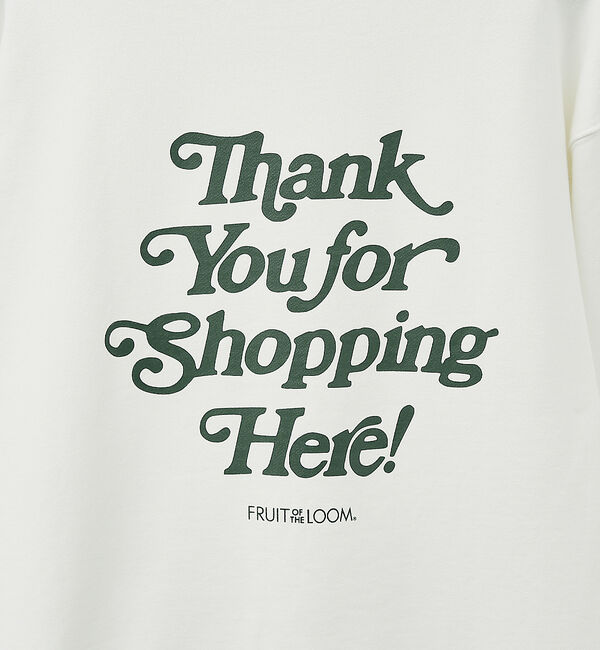 ABAHOUSE「【FRUIT OF THE LOOM】タイポグラフィ ヘビーオンス ルーズ クル」|スウェット・ジャージ|