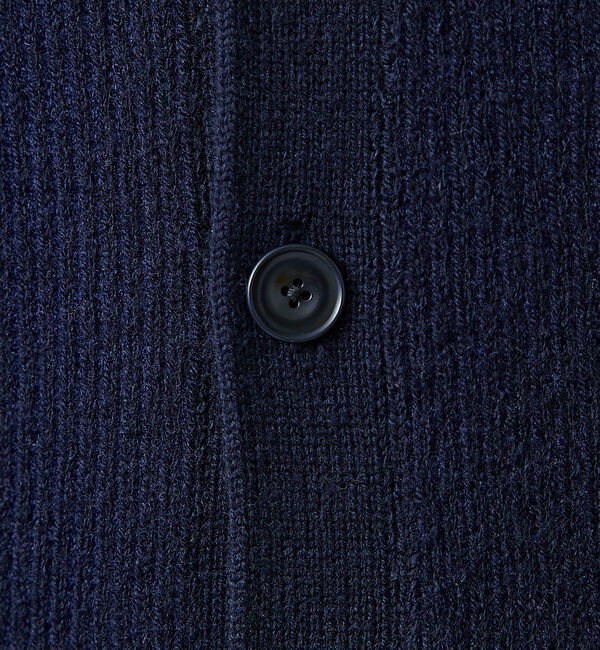 ABAHOUSE「フライフロント ドライバーズニット / ブルゾン」|ニット・セーター|