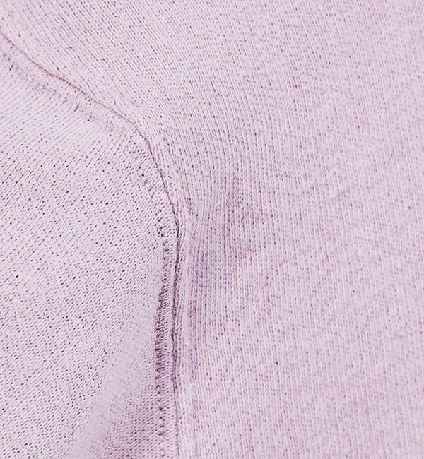 ABAHOUSE「【JEMORGAN/ジェーイーモーガン】柔編み裏毛ショート丈クルーネック / 吊」|スウェット・ジャージ|